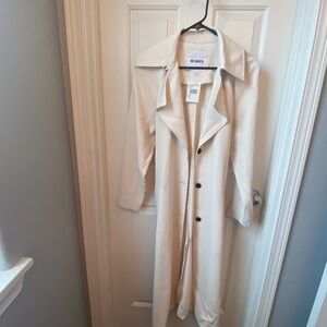 NWT BB Dakota Cream Trench Coat